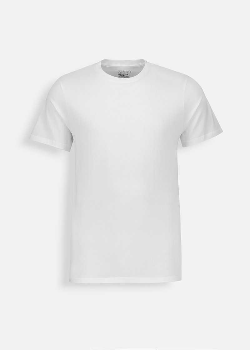 Crew Neck Cotton T-shirt image